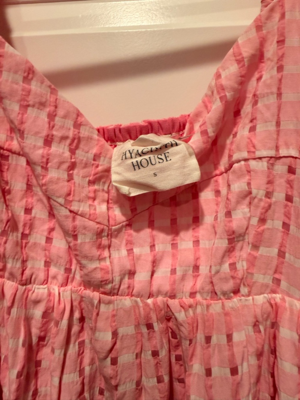 Tuckernuck Pink Puff-Sleeve Hyacinth House Dress - Picture 3 of 4